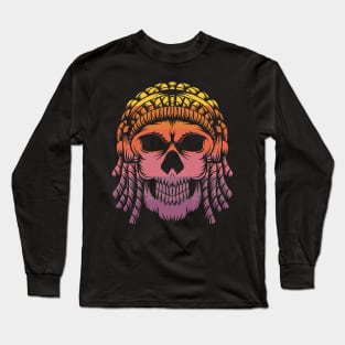 Indian Skull Long Sleeve T-Shirt